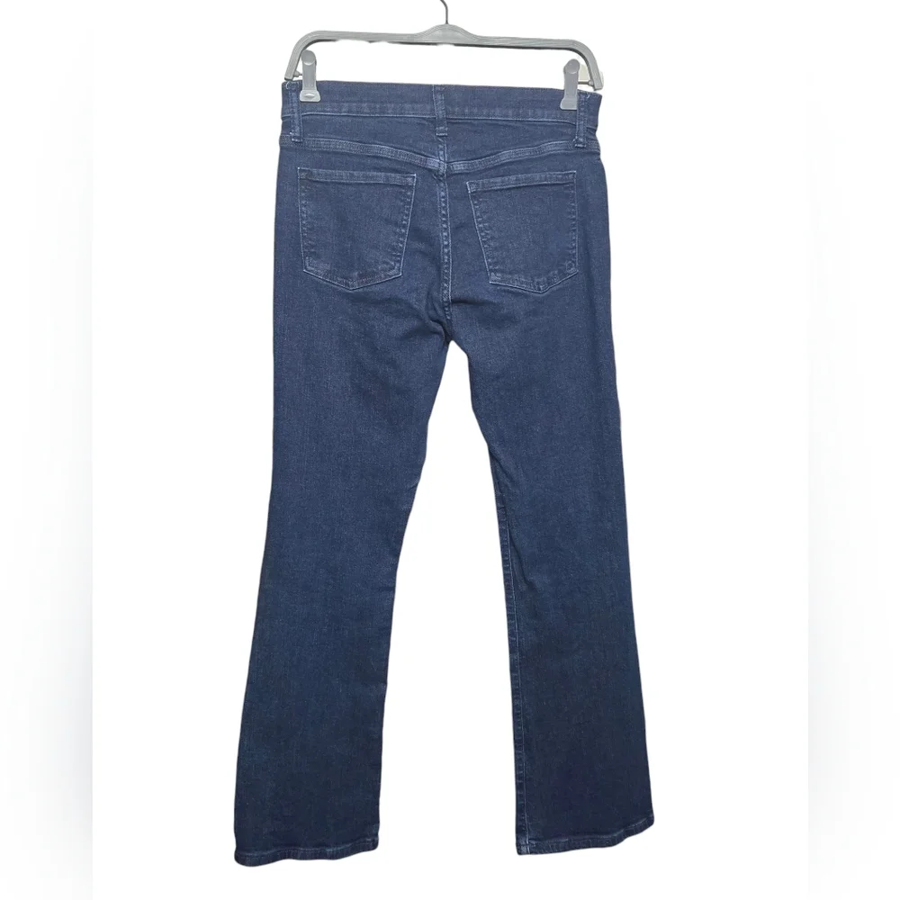 Banana Republic Mid-Rise Bootcut Jeans Sz 4 or 27 Dark Blue 30